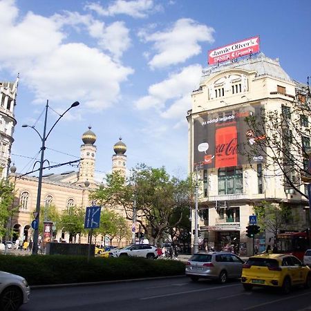 Luxury Downtown 3 Bedroom Apartment By Synagoge With Beautiful View Budapeszt Zewnętrze zdjęcie